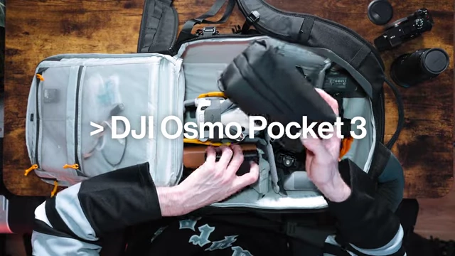 The DJI Osmo Pocket 3 compact camera