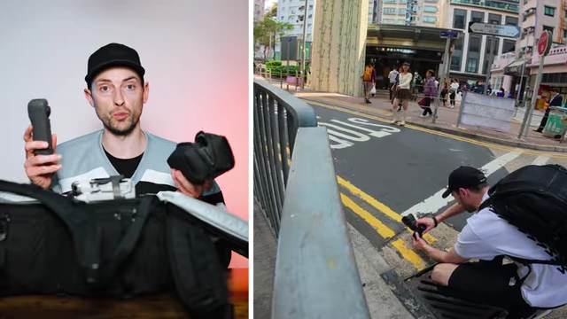 Shooting video with the DJI Osmo Pocket 3 in Hong Kong