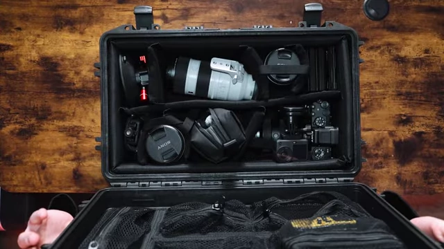 Organized internal compartments of the Max Protective Case