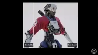 弯曲法线对比
