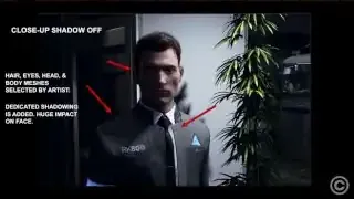 《底特律：成为人类》特写阴影