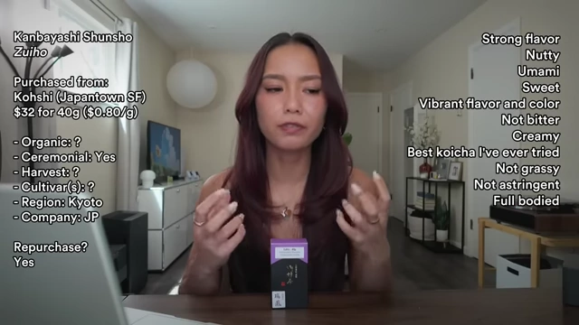 Michelle reviewing Kanbayashi Shunsho Zuiho with on-screen details