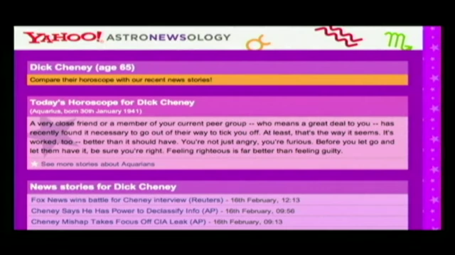 Yahoo AstroNewsology, a Django application combining news and horoscopes.