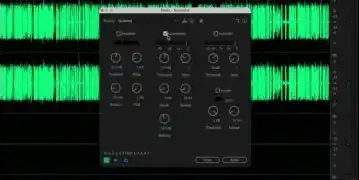 Compressor settings in Adobe Audition