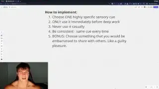 How to Implement a Sensory Cue