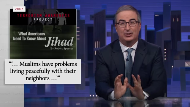 An ad for the "Terrorism Awareness Project" with anti-Muslim content, which Stephen Miller claimed was censored by college newspapers in 2007.