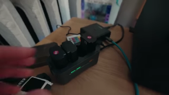 Tilta four-slot charger for Sony Z-batteries with LED indicators