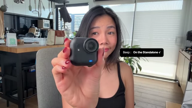 Insta360 GO Ultra features Find My integration, allowing the camera to be tracked and beeped