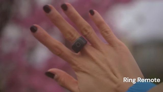 Insta360 GO Ultra's wearable ring remote for discreet control