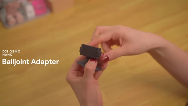 DJI Osmo Nano's ball joint adapter only tilts in one direction