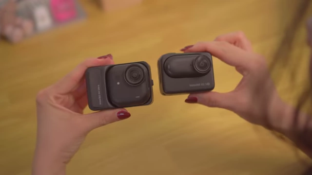 Insta360 GO Ultra (left) resembling the GO 3S (right) in design