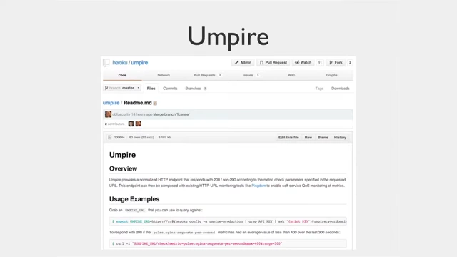 Umpire GitHub页面