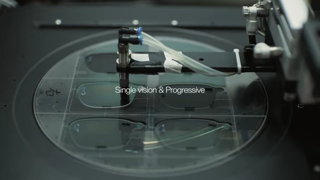 Manufacturing process of single vision and progressive lenses