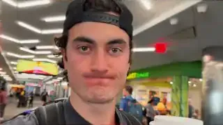 Image of Jesse at the airport