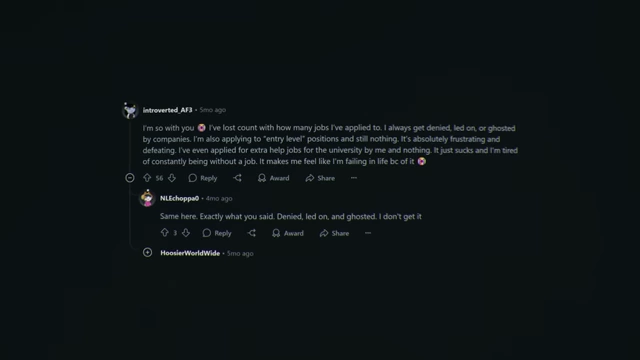 Reddit Comments: Frustration with Job Search