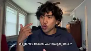 The speaker explains that reading aloud trains the brain to speak without overthinking.