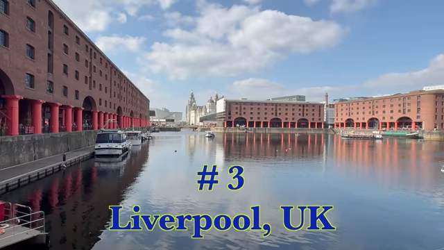 Albert Dock in Liverpool, UK