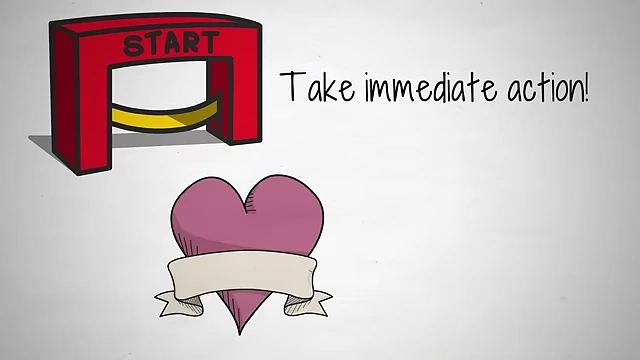 The importance of taking immediate action, as passion will outweigh potential negative outcomes.