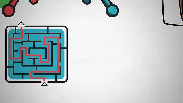 Visualizing a goal as a solvable maze or puzzle to focus on enjoying the process rather than just the end result.
