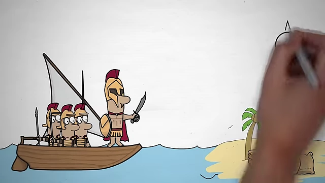 An illustration of a ship's crew mutinying, symbolizing self-sabotage due to overthinking and self-doubt.