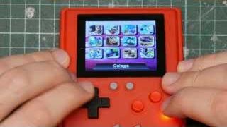 The colorful menu screen of the NES phone case, displaying game titles as small icons