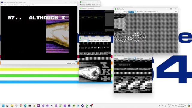 Editing Color Memory Reveals Screen Tiling in Horizontal Scroll