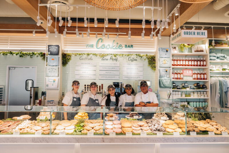 Team photo at The Cookie Bar