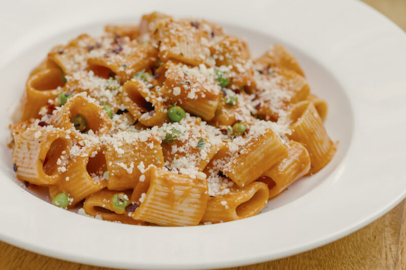 Spicy Rigatoni used as a decorative photo for DwellSocial