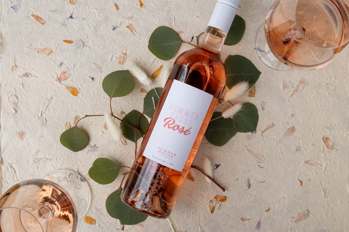 Decorative photo of Summer House Rosé for the Second Annual Rosé Soirée.