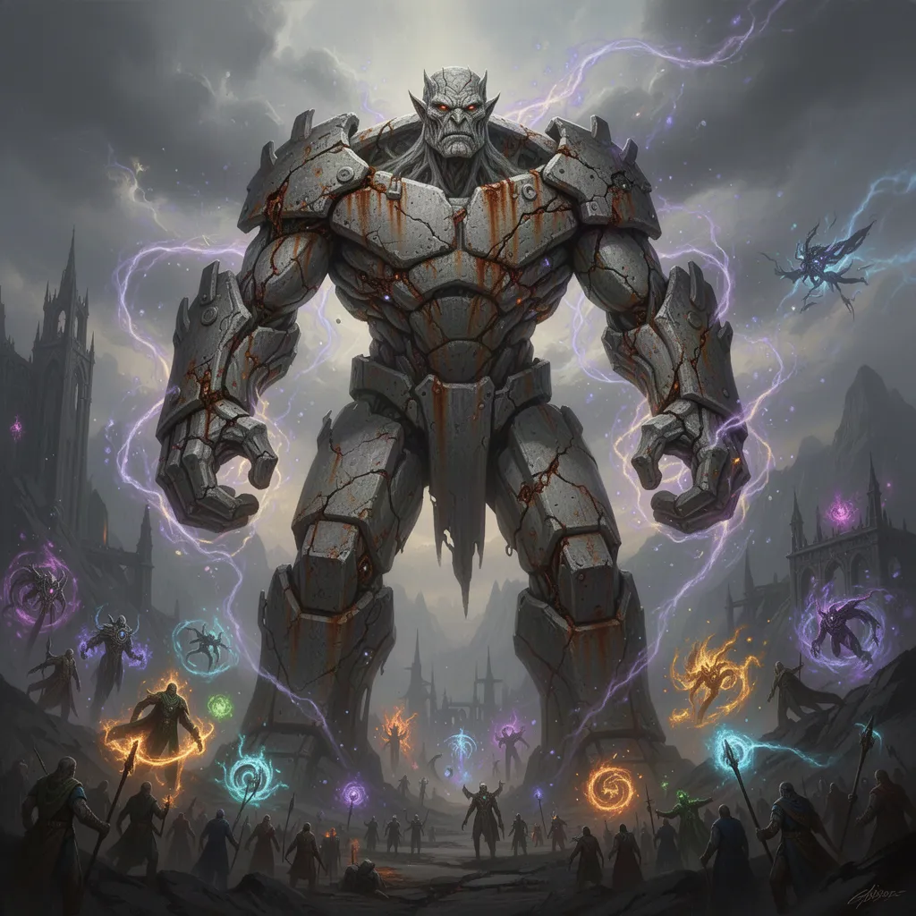 Artwork for Elder Golem