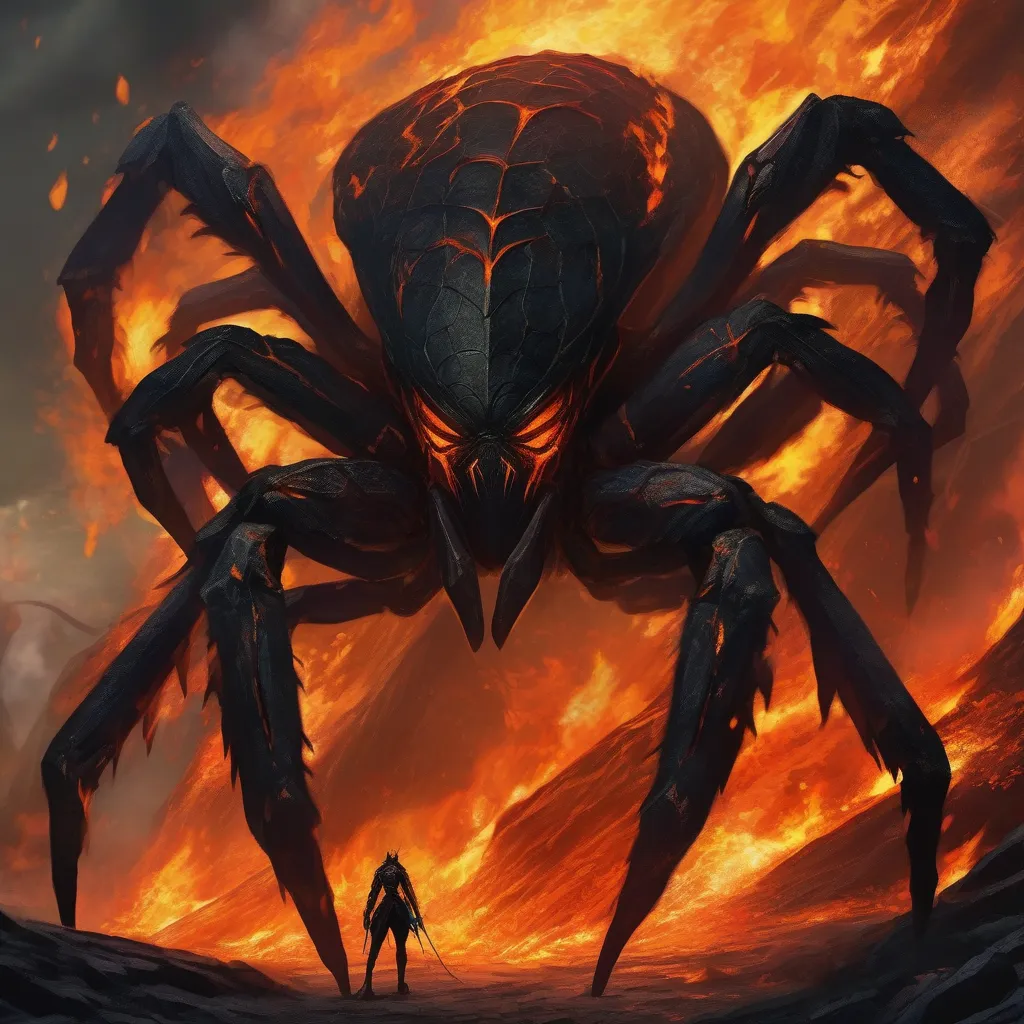 Hell Venomous Spider artwork 2
