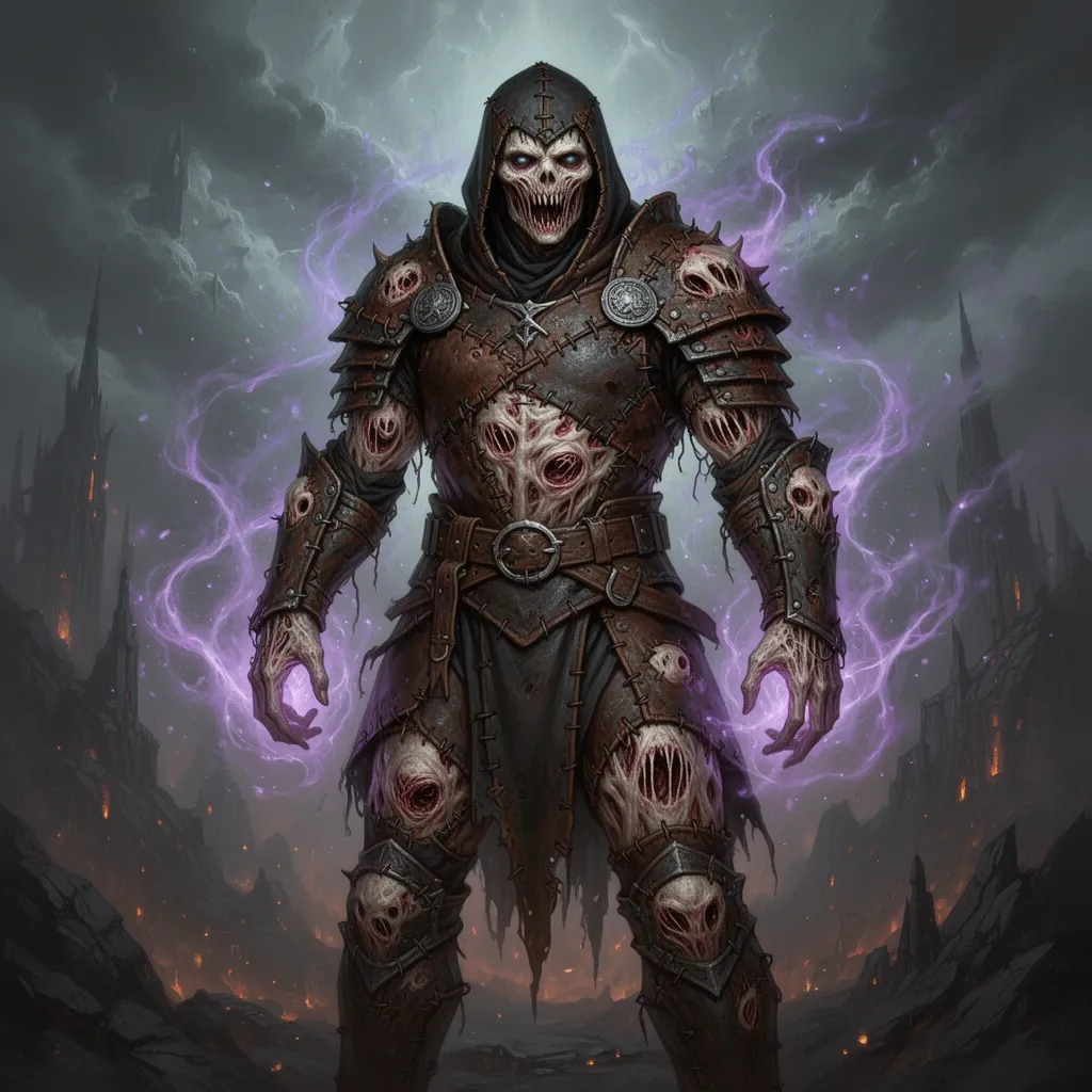 Artwork for necro leather armor