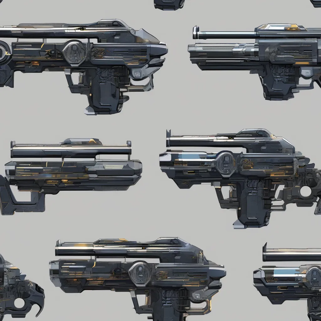 Pirate Plasma Pistol artwork 2