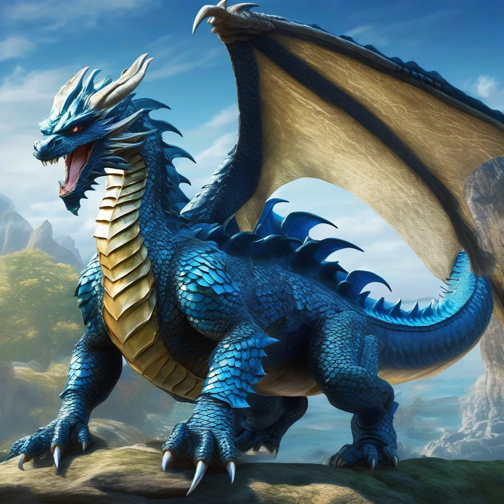 Artwork for Blue Dragon Armor