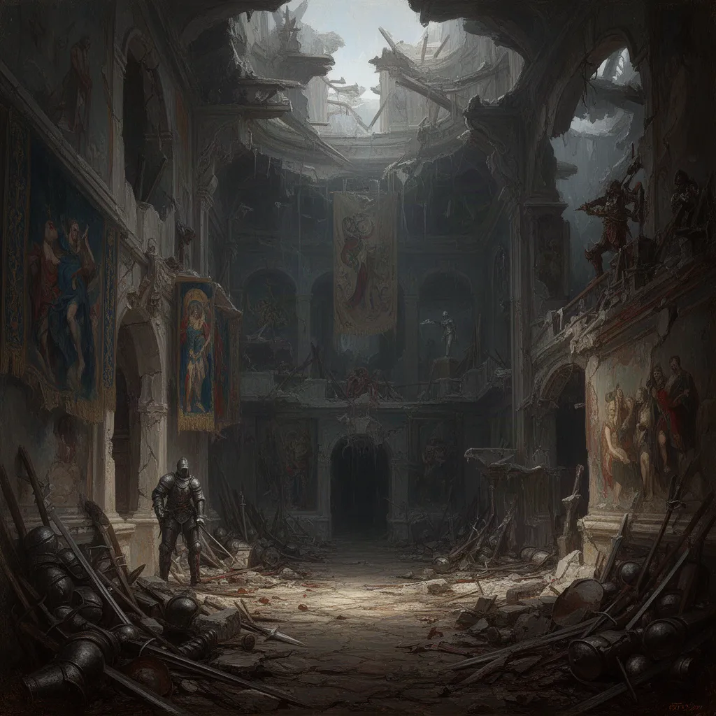 Chambers Of The Paladin Destroyed artwork 2