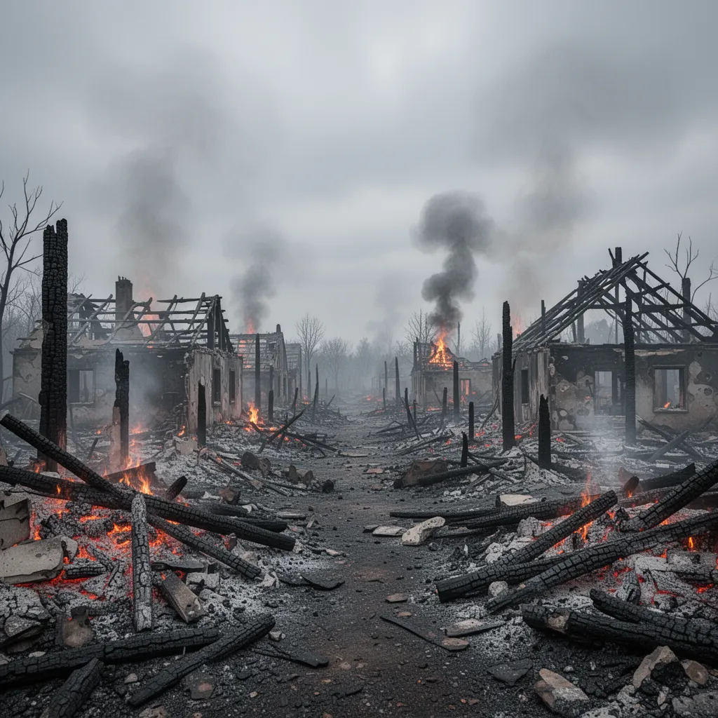Artwork for The Burned Village
