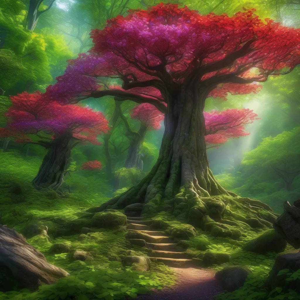 Artwork for Violet Flower Woodland Vines