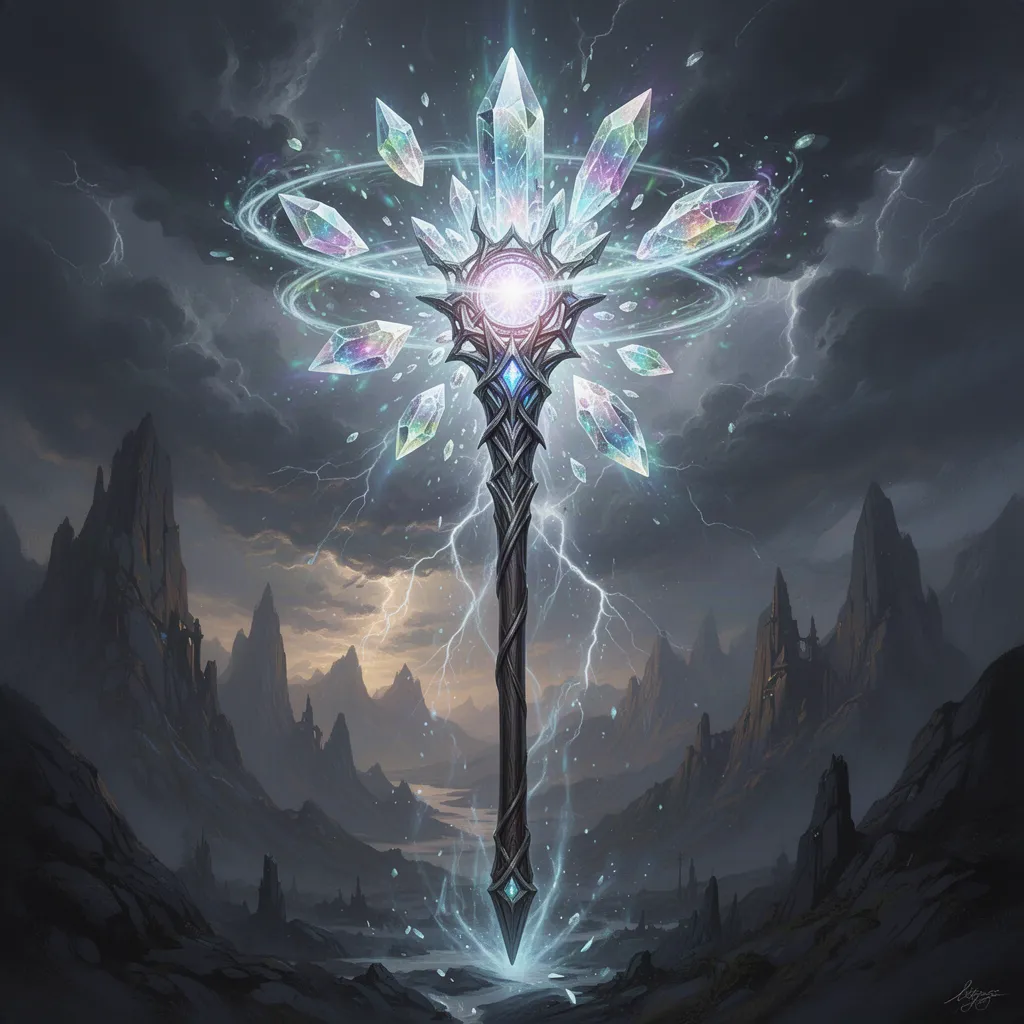 Artwork for Cristal Shards Staff