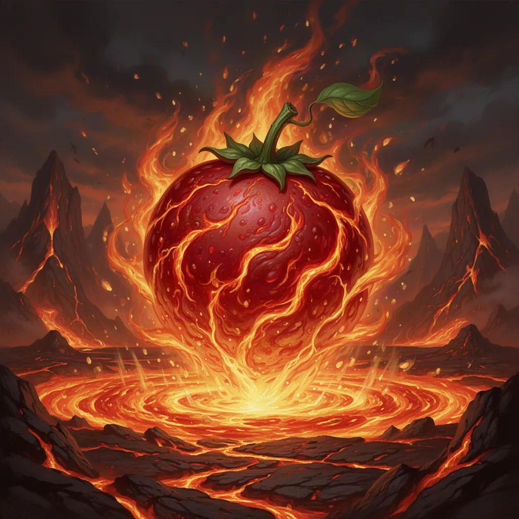 Artwork for Magu Fruit ( Magma Devil Fruit)