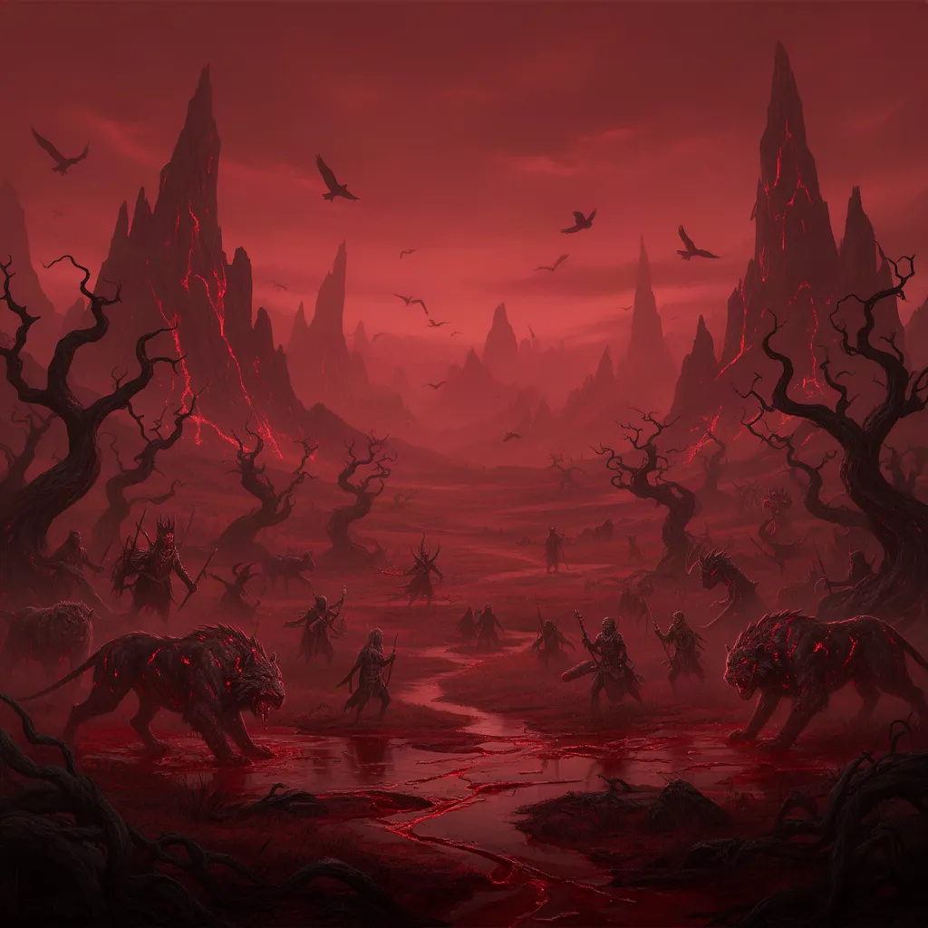 Crimson Wildelands artwork 3
