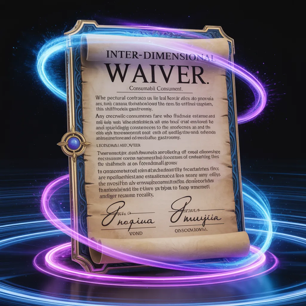 Artwork for Inter-Dimensional Waiver