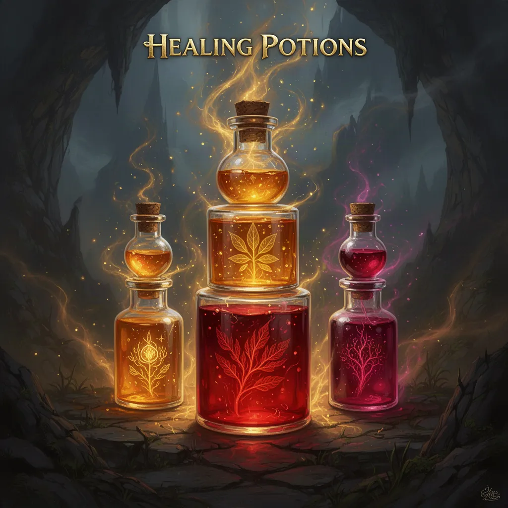Artwork for Healing Potions