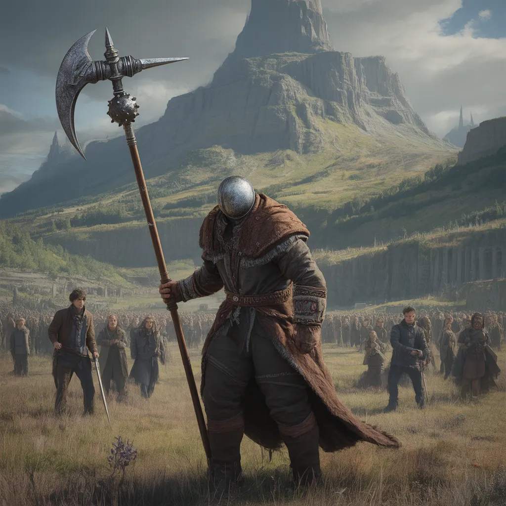 Artwork for Obsidian War-Sythe Hammer Steel Ball