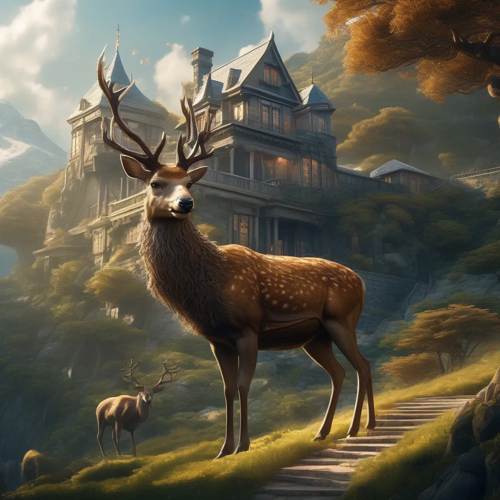 Bloody Hoof Moon Deer artwork 3