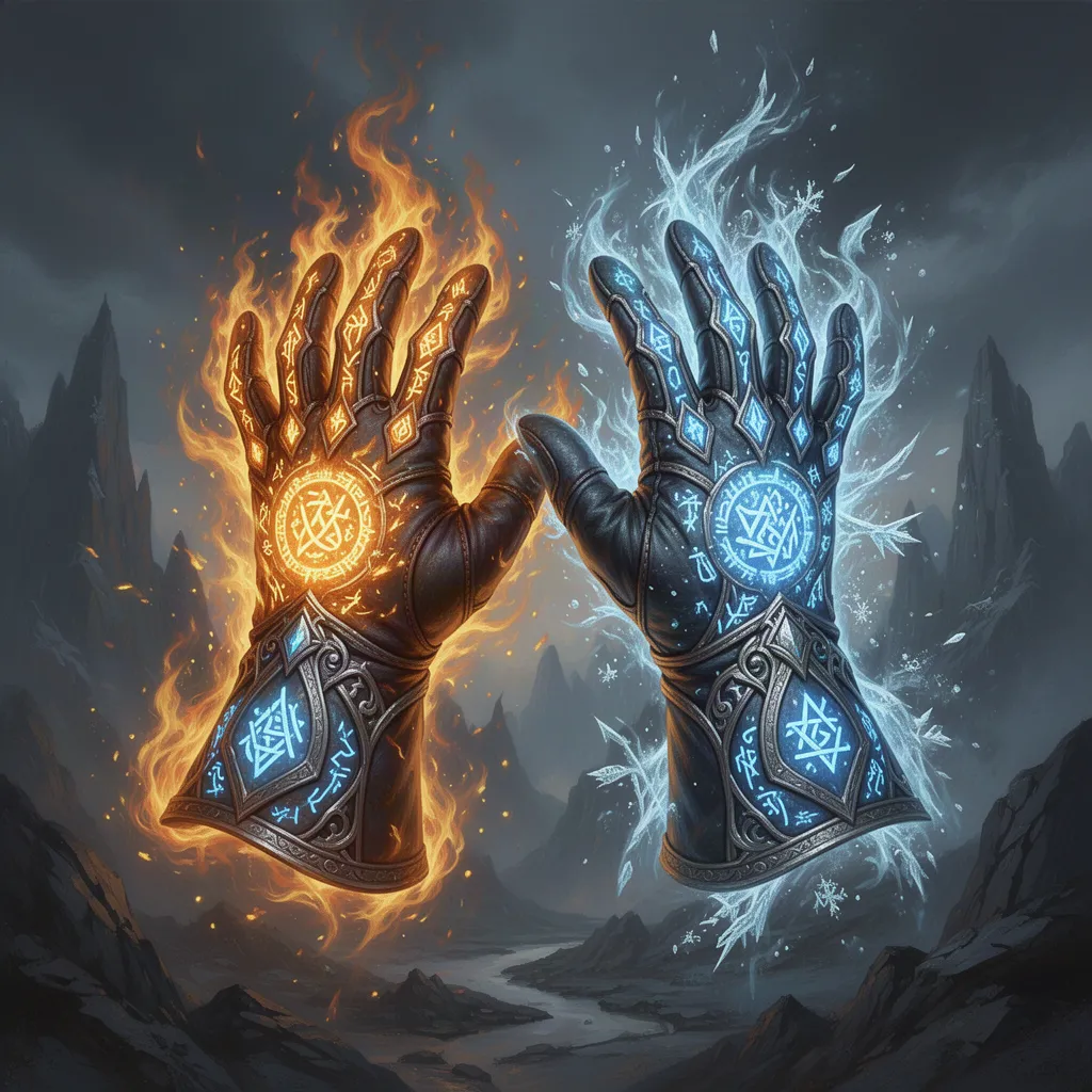 Gloves Of Frost & Flames artwork 3