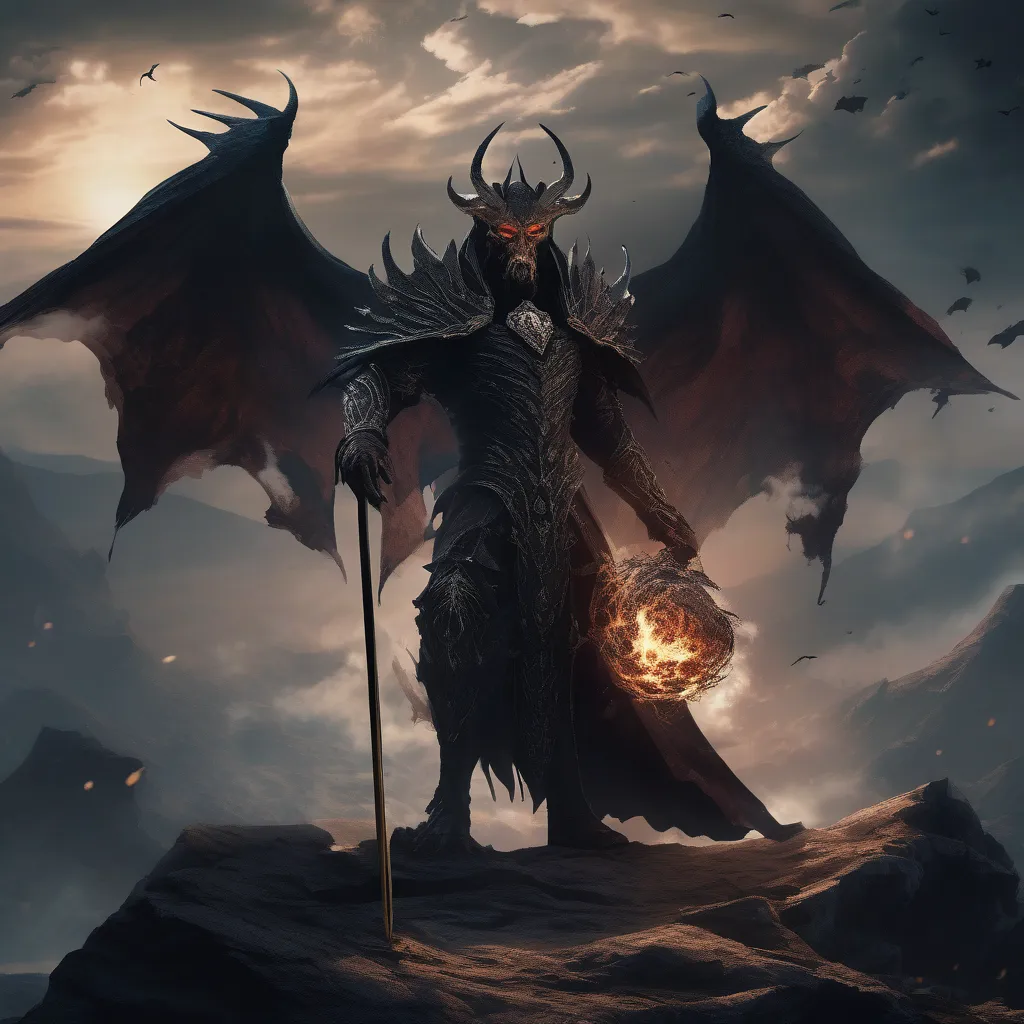 Artwork for The Obsidian King, God of Darkness