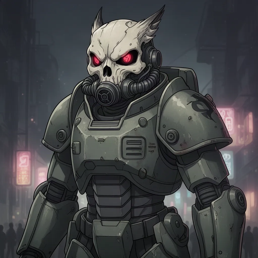 Artwork for Ebony Star Power Armor