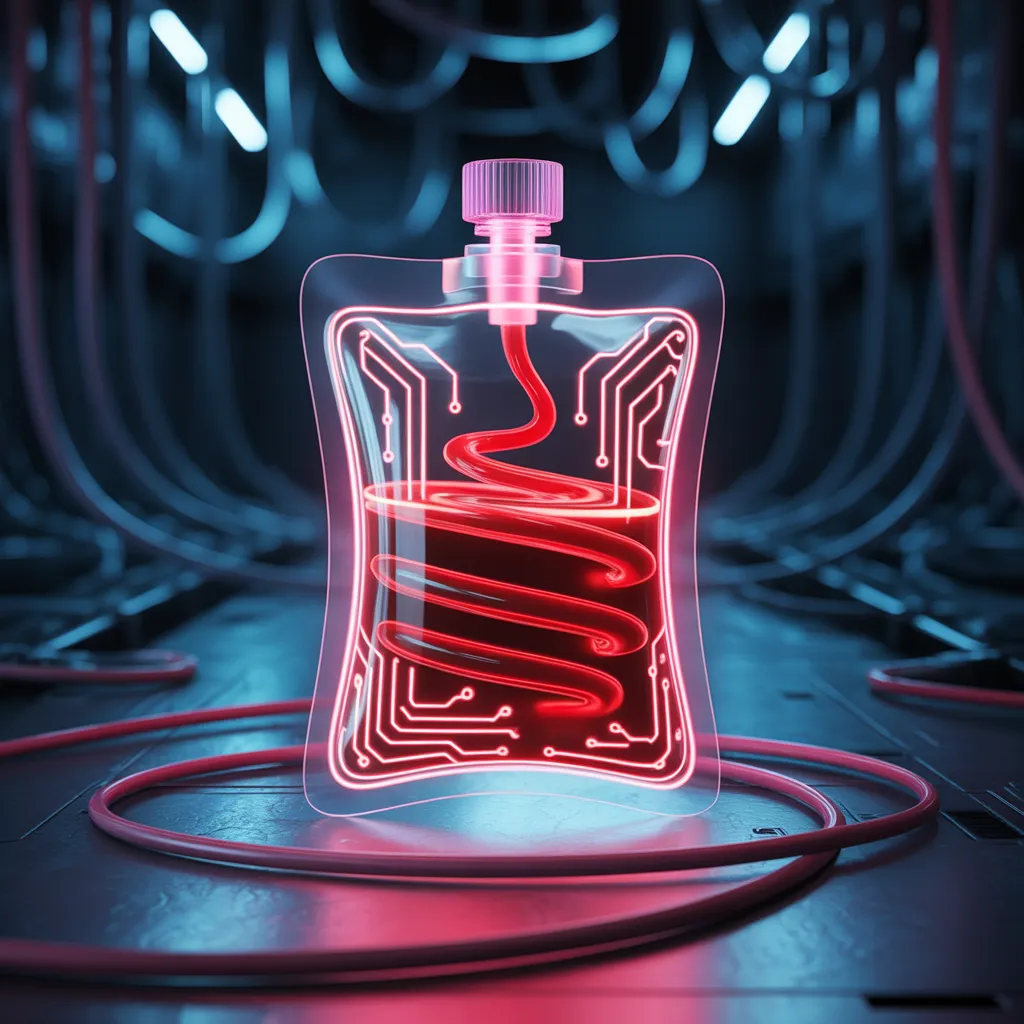 Artwork for Blood Bag Of "NEON"