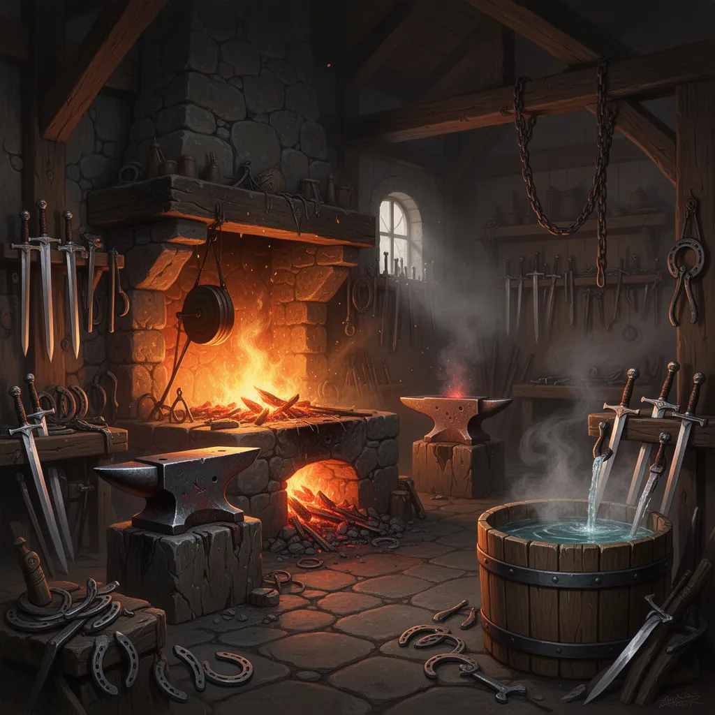 Artwork for Will Turner'S Blacksmith Forge