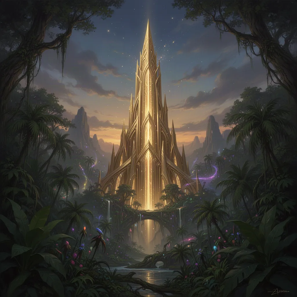 The 7 Gaia Spires artwork 5